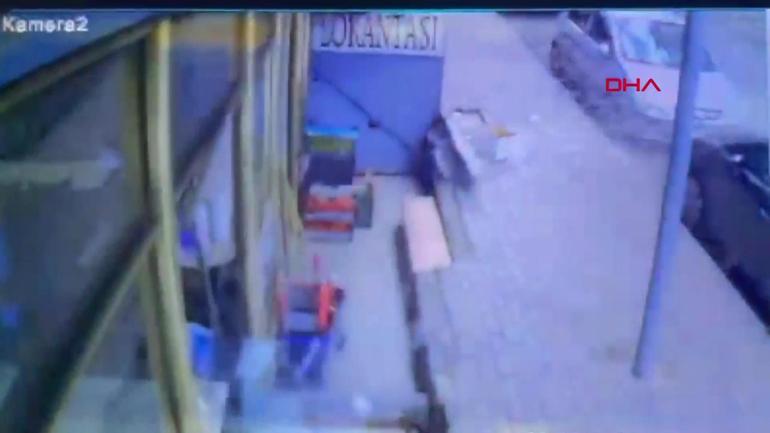 Güngörende sanayi sitesinde patlama O ANLAR KAMERADA