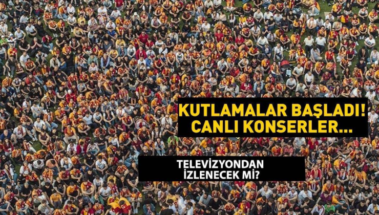 Galatasaray Yeni Kapı Kutlama CANLI İZLE! GS TV CANLI YAYIN! Galatasaray şampiyonluk kutlamaları saat kaçta, hangi kanalda?
