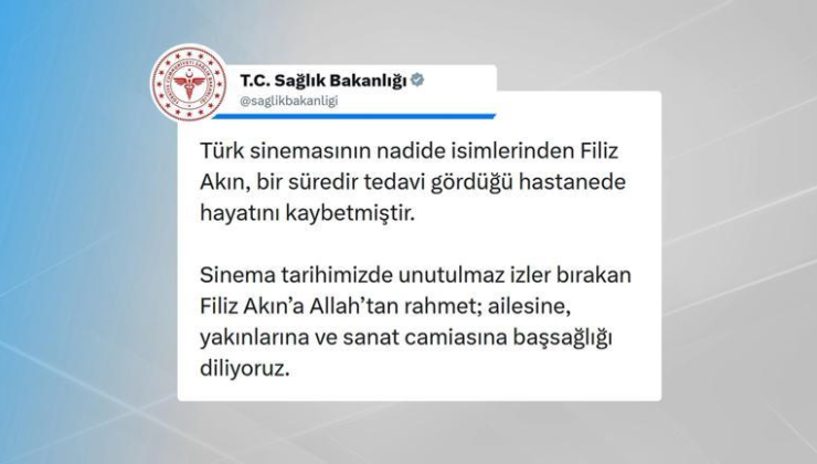 Son Dakika Haberi: Usta sanatçı Filiz Akın hayatını kaybetti! Vasiyeti üzerine sessiz sedasız defnedildi