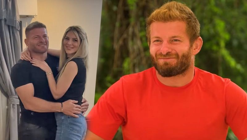 Survivor İsmail Balaban eşi İlayda Şeker’e kavuştu