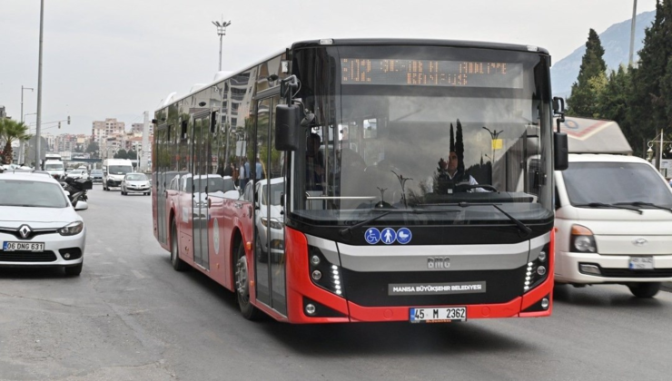 Manisa’da bayramda toplu taşıma ücretsiz