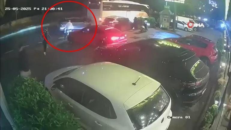 O anlar kamerada… Ölümden saniyelerle kurtuldu, refleksi hayatını kurtardı!