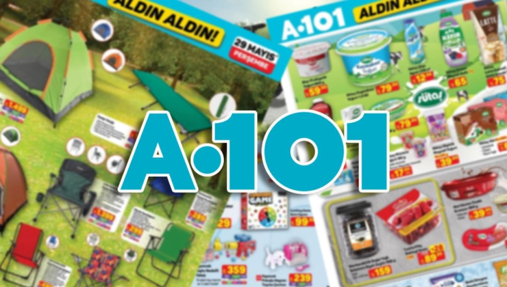 A101’e bayram erken geldi! 29 Mayıs aktüel kataloğunda: Beyaz eşya, televizyon, elektronik mutfak aletleri ve kamp malzemeleri