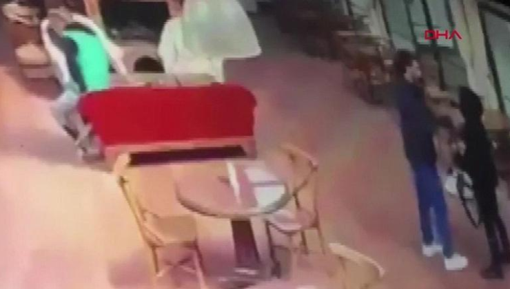 Danla Biliç'in eski sevgilisi tarafından darbedildiği anlar kamerada