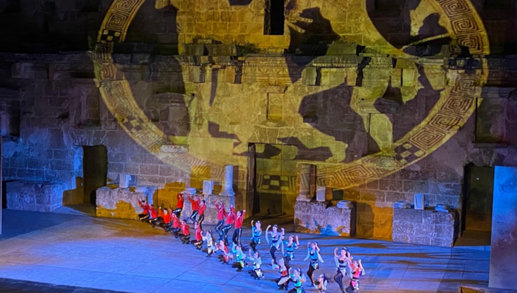 Anadolu Ateşi Aspendos’ta unutulmaz bir gösteriye imza attı