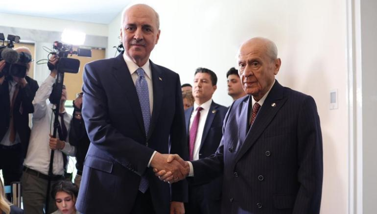 TBMM Başkanı Numan Kurtulmuş ve MHP lideri Devlet Bahçeli bir araya geldi: Yeni süreç başlamıştır