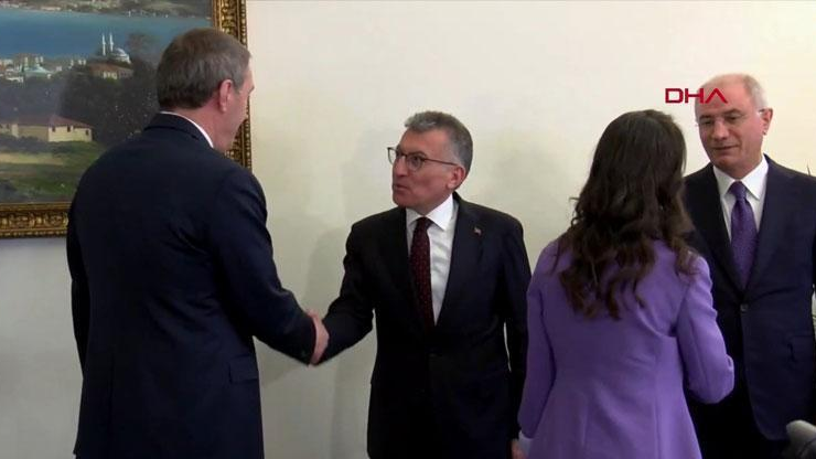 SON DAKİKA…. DEM – AK Parti görüşmesi sona erdi