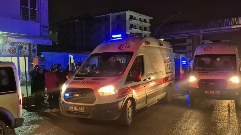 Malatyada çay ocağına pompalı tüfekli saldırı: 7 yaralı