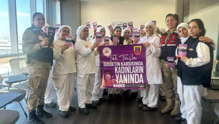 Jandarma ekipleri 2025 yılında KADES uygulamasını tanıttı