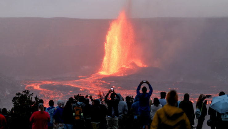 Kilauea bir yılda 40’ıncı defa patladı