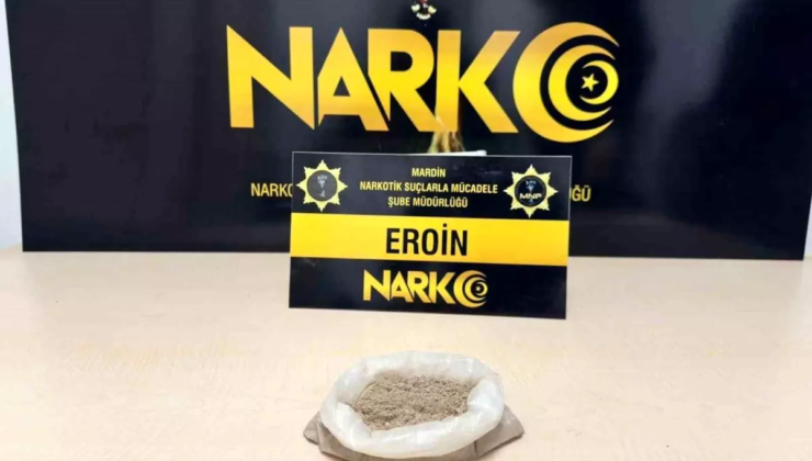 Mardin'de düzenlenen uyuşturucu operasyonunda 4 şüpheli yakalandı