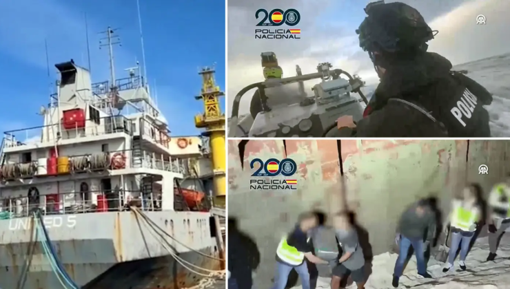 Gemide 10 ton kokain ele geçirildi