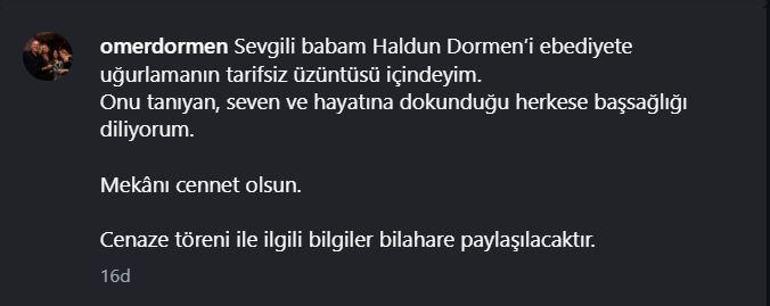 SON DAKİKA | Haldun Dormen hayatını kaybetti! Sanat dünyasının acı kaybı