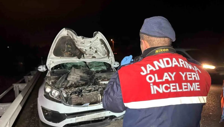 Uşak'ta cipin çarptığı yaya hayatını kaybetti