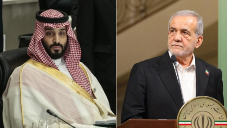 Mesud Pezeşkiyan ile Veliaht Prens Selman görüştü