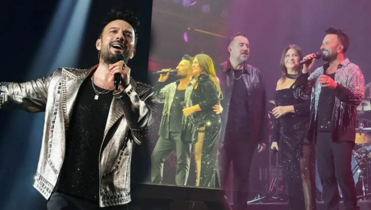 Tarkan’dan bir konser sürprizi daha. Sibel Can ve Ata Demirer’le döktürdü