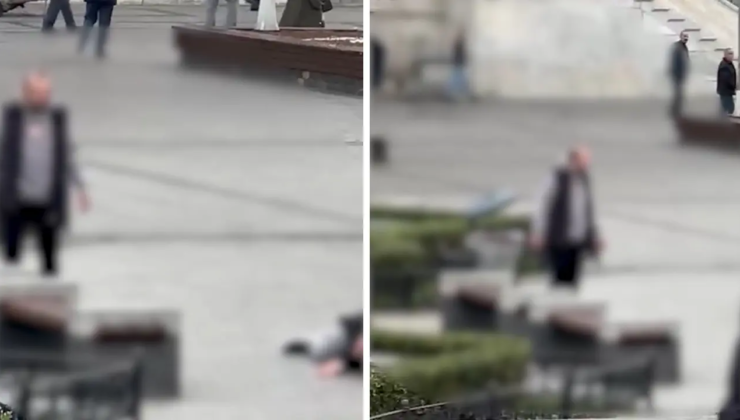 Mısır Çarşısı girişinde silahlı saldırı: Vurup başında bekledi