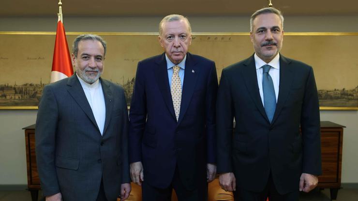 Cumhurbaşkanı Erdoğan, İran Dışişleri Bakanı Erakçi'yi kabul etti