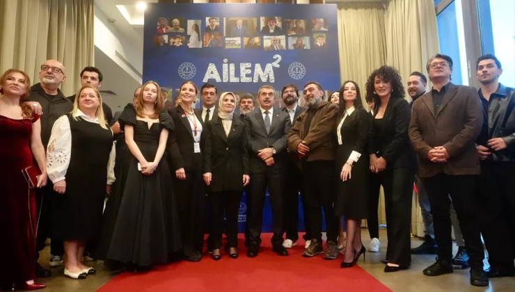 MEB'in "Ailem" dizisinin ikinci sezon tanıtım programı düzenlendi