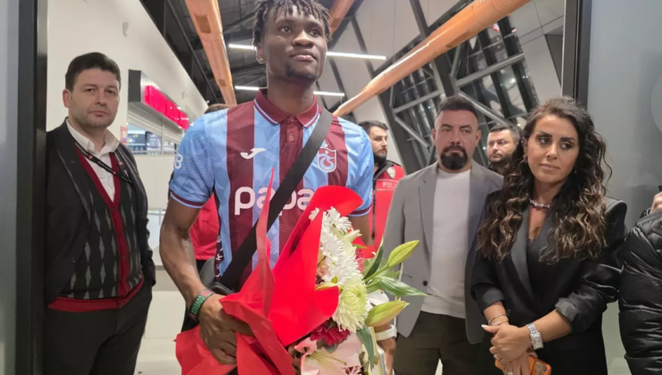 Trabzonspor'un yeni transferi Chibuike: Evimde gibi hissediyorum
