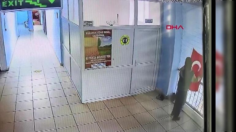 Diyarbakırda bir öğrencinin duygulandıran bayrak hassasiyeti