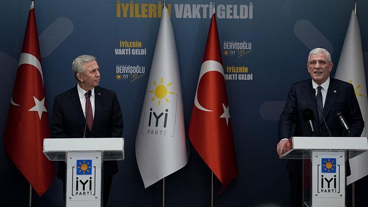 İYİ Parti Genel Başkanı Dervişoğlu, ABB Başkanı Yavaş ile görüştü