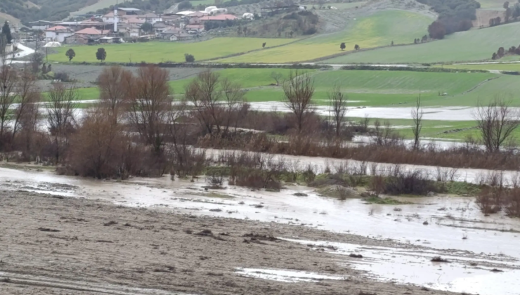 Sağanak iki gün durmadı. Çay ve dereler taştı