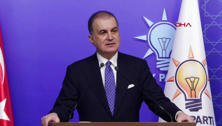 SON DAKİKA | AK Parti Sözcüsü Ömer Çelik: CHP'nin söylemi depremin yıldönümünde enkaz altında kaldı