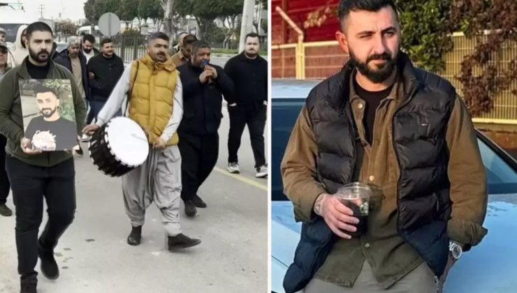 Kazada ölen motosiklet sürücüsünün cenazesinde, gelenek gereği davul-zurna çalındı