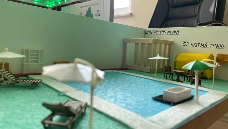 Balıkesir'de üniversite öğrencileri "sıfır atık otel" modeli geliştirdi