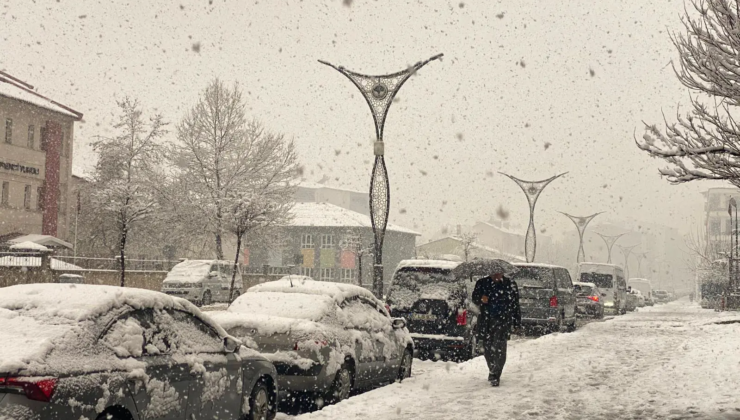 Kuvvetli yağış, heyelan ve çığ uyarısı