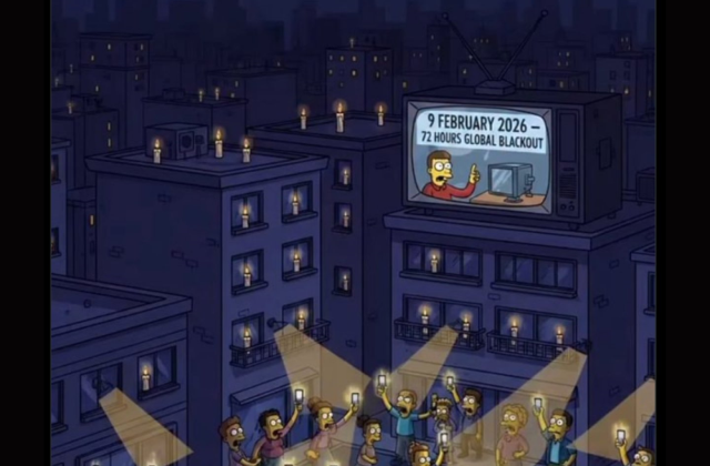 9 Şubat 2026 elektrik kesintisi kehaneti nedir, Simpsonslar 9 Şubat Pazartesi elektrikler mi kesilecek?