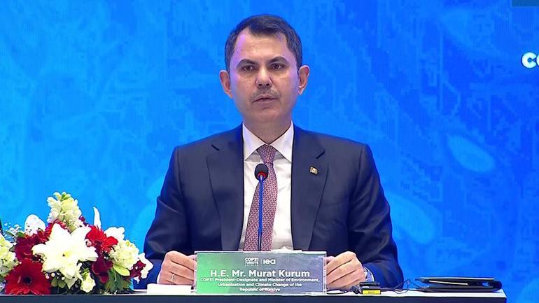 Bakan Murat Kurum: Türkiyenin COP31 mesajı nettir