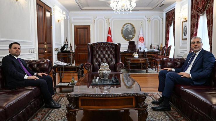 Bakanlar Gürlek ve Işıkhan bir araya geldi