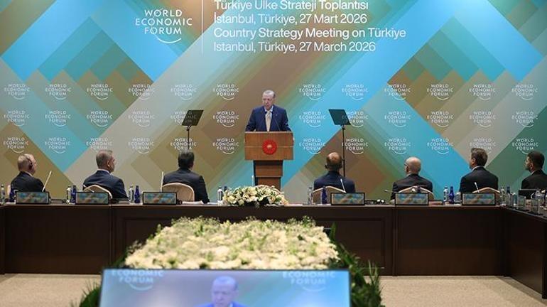 Cumhurbaşkanı Erdoğan, WEF Türkiye Ülke Stratejisi Toplantısına katıldı