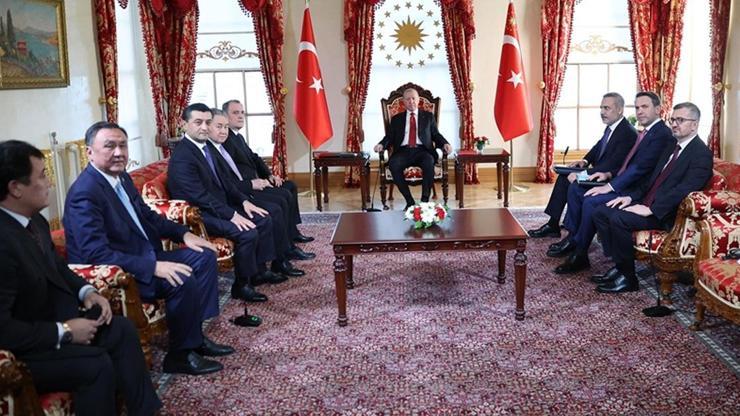 Cumhurbaşkanı Erdoğan, TDT heyetini kabul etti