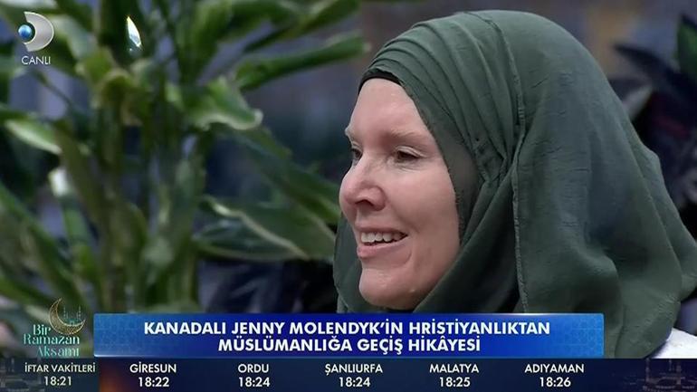 Kanadalı Jenny hem ağladı hem ağlattı… Müslümanlık öyküsü sanal medyayı salladı