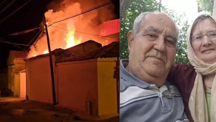 Dehşetin altından torun ile eşi çıktı