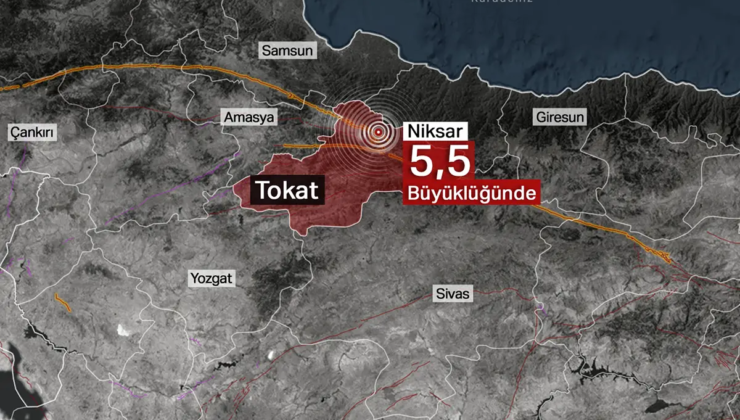 Tokat’ta gece yarısı 5,5 büyüklüğünde deprem. "Daha büyük bir deprem olur mu?" Naci Görür’den açıklama