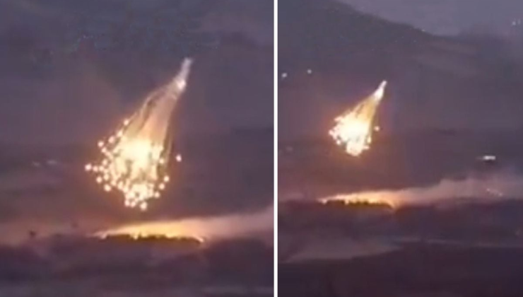 İsrail, Lübnan'a fosfor bombası attı