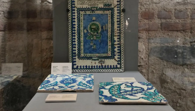 İngiltere’de satılmak üzereydi. Çalınan 2 İznik çinisinin Türkiye’ye iade edildi