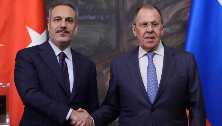 Dışişleri Bakanı Fidan, Rus mevkidaşı Lavrov ile görüştü
