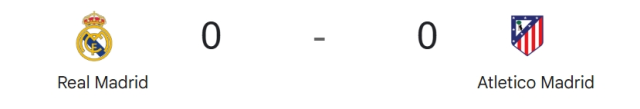 Real Madrid Atletico Madrid kaç kaç? MAÇ SONUCU! Real Madrid Atletico Madrid golleri kim attı, canlı maç anlatımı!