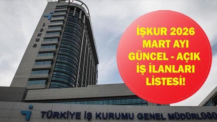 İŞKUR PERSONEL ALIMI: 81 İlde KPSS Şartsız Personel Alımı Yapılacak! İşte Güncel Mart Ayı İŞKUR Personel Alımı İş İlanları…