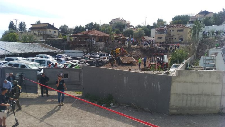 NTV ekibi görüntüledi. İsrail peş peşe İran füzeleriyle vuruluyor