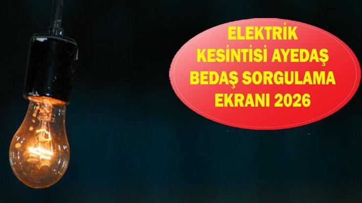 AYEDAŞ BEDAŞ ELEKTRİK KESİNTİSİ 30 MART: Elektrikler ne zaman gelecek? Hangi ilçelerde elektrik kesintisi var?