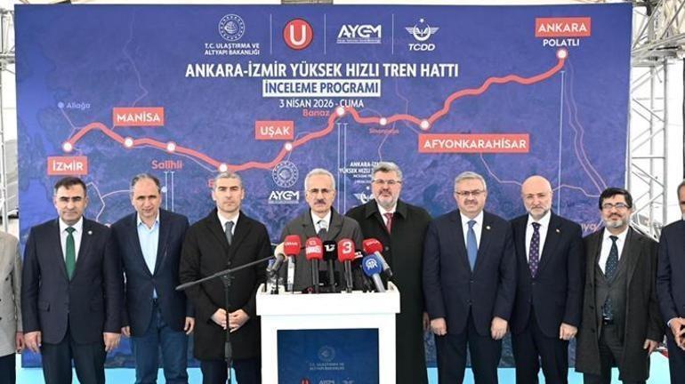 Ankara-İzmir arası hızlı tren 14 saatlik yol 3.5 saate düşecek