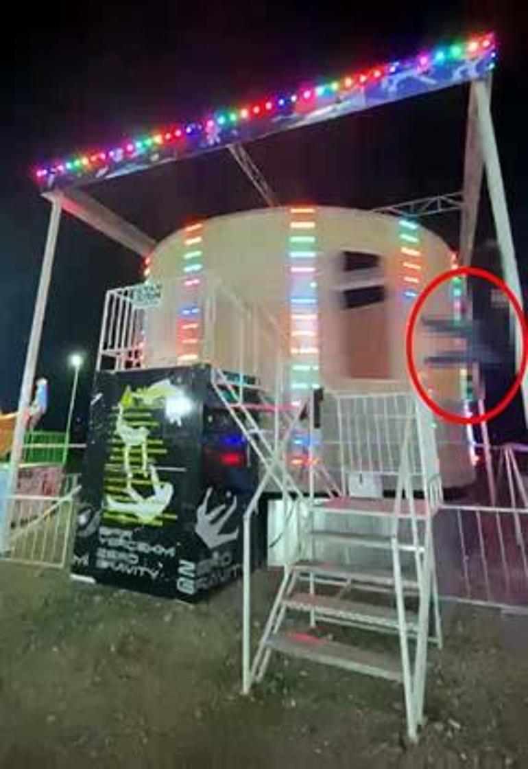Lunaparktaki eğlence aletinde hayatını kaybetti: O anlar kamerada