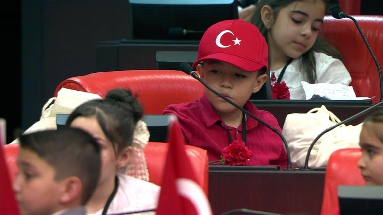 TBMMde 23 Nisan Özel Oturumu | Meclis Başkanı Kurtulmuş: Türk gençliği insanlığa örnek olacak