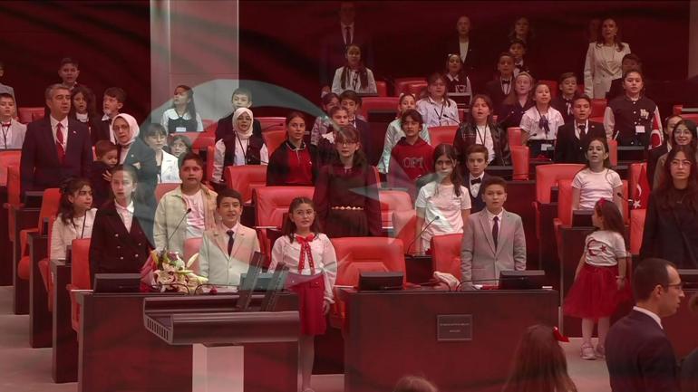 TBMMde 23 Nisan Özel Oturumu | Meclis Başkanı Kurtulmuş: Türk gençliği insanlığa örnek olacak